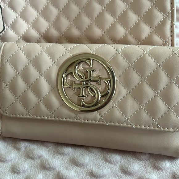 Pink Guess purse with matching wallet. - Picture 2 of 7
